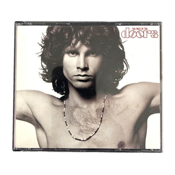 The Doors Jim Morrison Tie Dye Mens T-Shirt size XL + Hits Movie CDs + Button - Picture 4 of 14